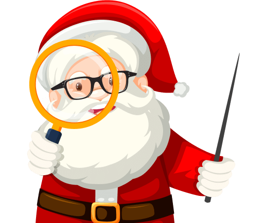 Footer Santa